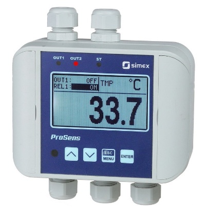 Simex ProSens QM-100 Dual-Input Transmitter, Display & Controller